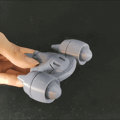 N1-starfighter.gif STL-Datei Niedliche Naboo N1 Starfighter SD CHIBI Star wars・Design für den 3D-Druck zum Herunterladen