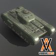 Churchill_L.gif Churchill Tank by VidovicArts