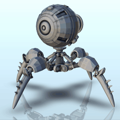 GIF-V26.gif Archivo STL Utia robot de combate (26) - BattleTech MechWarrior Warhammer Scifi Ciencia ficción SF 40k Warhordes Grimdark Confrontación・Modelo para descargar e imprimir en 3D, Hartolia-Miniatures