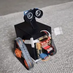 GIF.gif Wall-E Robot (Avoids obstacles)