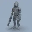 HDFTrooperSpin.gif AQUAHTRO HDF TROOPER 3.75IN 1:18 SCALE ARTICULATED RETRO SCI-FI ACTION FIGURE