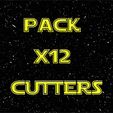 pack x12 cutters star wars.gif Pack x12 Cookie cutters Star Wars