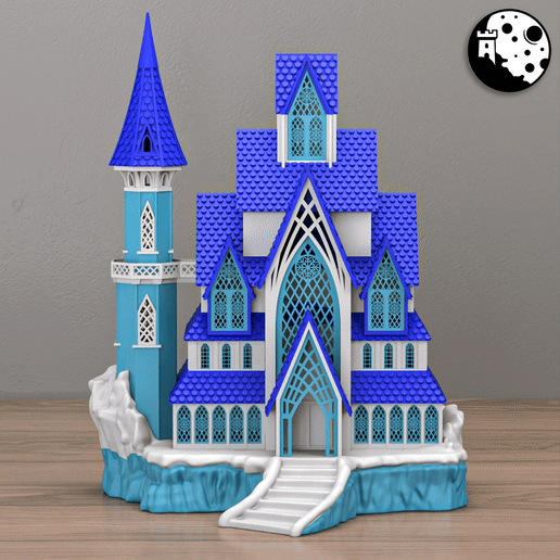 Crystal Ice Castle – Fantasy Winter Castle