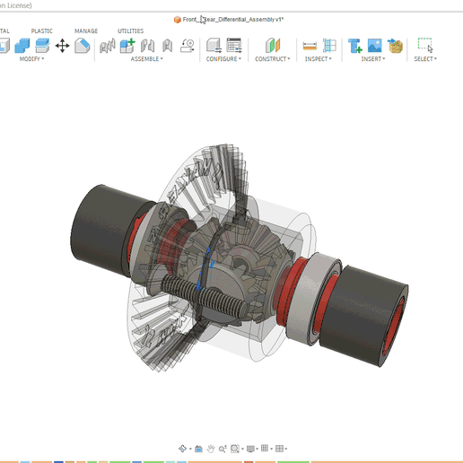 RC 1:10 CAR DIFFERENTIAL