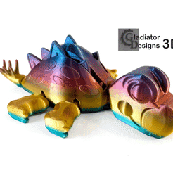 72064F80-8363-498C-84E5-F5D3F14E8D11.gif 3D-Datei Stegosaurus・3D-Druck-Idee zum Herunterladen, GladiatorDesigns3D