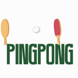A PINGPONG #9 PING PONG PADDLE : DESIGNER VERSION V1.0