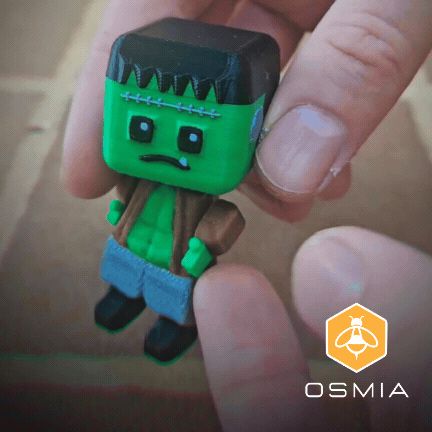 INSTAGRAM-3.gif Osmia Flexible Cubistein кубик Франкенштейна на Хэллоуин