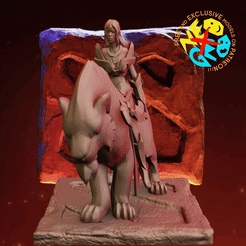 mirana3.gif STL file MIRANA - DOTA 2・3D print object to download