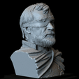 BericTurnaround.gif Beric Dondarrion from Game of thrones, 3d Printable Model, Bust, 200mm tall