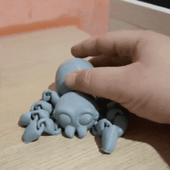 1673364687267.gif 3D file Baby spider・Design to download and 3D print