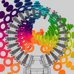 Blade 08_Front_OPT.gif Download free STL file BLADE #08 [ADD-ON FOR RAINBOW ROLLER-COASTER] • 3D printing object, cisardom